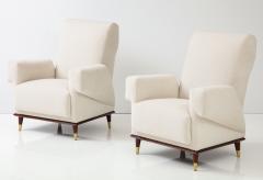 Pair of Mid Century Style Lounge Chairs  - 2900706