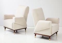 Pair of Mid Century Style Lounge Chairs  - 2900708