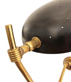 Pair of Mid Century Wall Lights with Perforated Shades - 752127