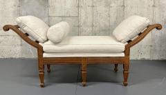 Pair of Mid Century Window Benches Daybeds Custom Upholstery Pillows - 2539936