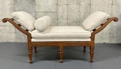 Pair of Mid Century Window Benches Daybeds Custom Upholstery Pillows - 4226428