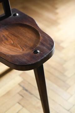 Pair of Mid Century chairs in inlaid wood - 3474096