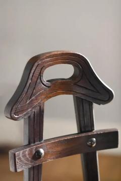 Pair of Mid Century chairs in inlaid wood - 3474099