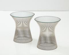 Pair of Mid Century tables Designed by Warren Plaltner for Knoll - 2964585