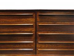 Pair of Mid century Scandinavian Rosewood Credenza Cabinets Perfectly Restored - 4058857