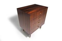 Pair of Mid century Scandinavian Rosewood Nightstands - 3986721