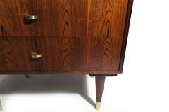 Pair of Mid century Scandinavian Rosewood Nightstands - 3986723