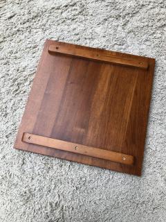 Pair of Midcentury End Table Cube Boxes with Storage Interiors - 1342182