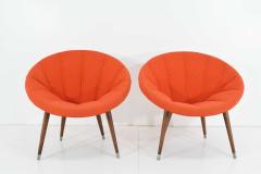 Pair of Midcentury Hoop Chairs - 1105314