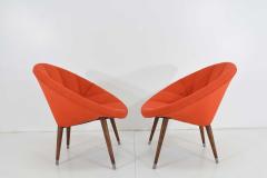 Pair of Midcentury Hoop Chairs - 1105315