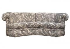 Pair of Midcentury Italian Modern Curved Kidney Bean Cloud Sofas or Loveseats - 3947371