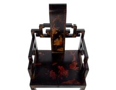 Pair of Ming Dynasty Hand Decorated Arm Chairs - 3265520