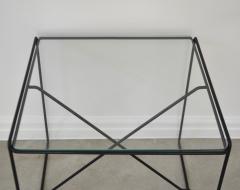 Pair of Minimalist Metal Side Tables - 2597227