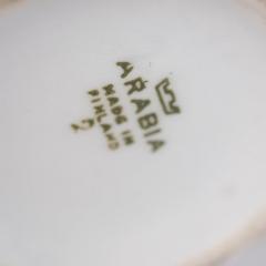 Pair of Minimalist Modernist Finnish Ceramic Table Lamps Arabia 1950s - 4502039