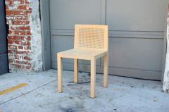 Pair of Minimalistic Beechwood Side Chairs - 953585