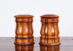 Pair of Mixed Wood Tea and Coffee Vessels - 3112620