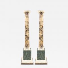 Pair of Models of Italian Neo Classic Columns - 4289716