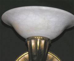 Pair of Modern Deco Style Wall Sconces - 2406916