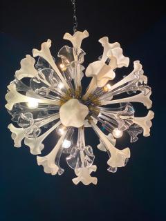 Pair of Modern Flowers Sputnik Murano Glass Chandelier - 2786927