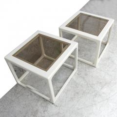 Pair of Modern Lacquered Side Tables - 2678046