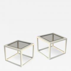 Pair of Modern Lacquered Side Tables - 2680211