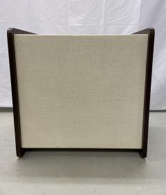 Pair of Modern Linen Chest Nightstands Dressers Walnut Custom American - 2931896