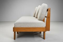 Pair of Modern Modular Sofas with Boucl Upholstery Europe Mid 20th Century - 4358035