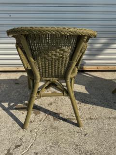 Pair of Modern Rattan Lounge Chairs - 4330744