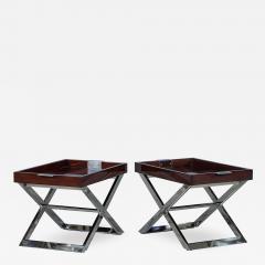 Pair of Modern Tray Tables by Ralph Lauren - 2002235