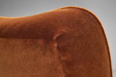 Pair of Modern Upholstered Armchairs Scandinavia First half of the 20th Century - 4398780