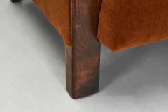 Pair of Modern Upholstered Armchairs Scandinavia First half of the 20th Century - 4398781