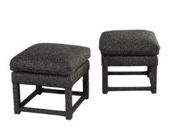 Pair of Modern Upholstered Stools - 2816886