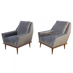 Pair of Modernist lounge chairs - 3727667