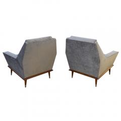 Pair of Modernist lounge chairs - 3727670