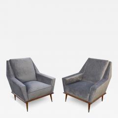 Pair of Modernist lounge chairs - 3728065