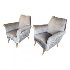 Pair of Modernist lounge chairs - 4487384
