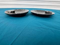 Pair of Moroccan Granite Nautilus Bowls - 4523780