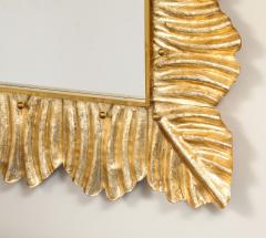 Pair of Murano Glass Mirrors with Gold Leaf and Brass Details Italy 2025 - 4236086