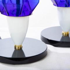 Pair of Murano Glass Studio Table Lamps - 2983761