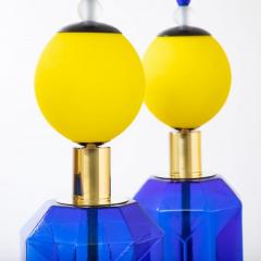 Pair of Murano Glass Studio Table Lamps - 2983763