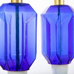 Pair of Murano Glass Studio Table Lamps - 2983764