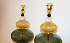 Pair of Murano Glass Studio Table Lamps - 3463309