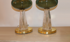 Pair of Murano Glass Studio Table Lamps - 3463316