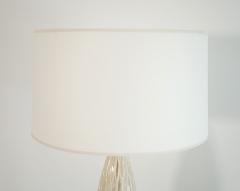 Pair of Murano Glass Table Lamps on Walnut Bases Italy 1960s - 4540501