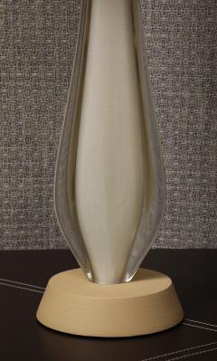 Pair of Murano Sommerso Glass Lamps - 3666321