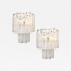 Pair of Murano Waterfall Sconces - 850456