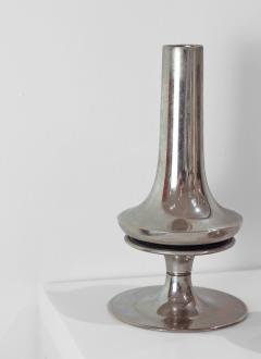 Pair of Nagel Vante Chrome Candleholders - 3906469