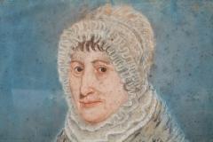 Pair of Naive English Portraits c 1830 - 4598626