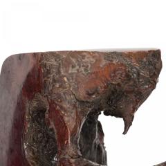 Pair of Natural Burl Wood Bookends - 4675279