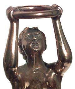 Pair of Neo Classic Bronze Mermaid Figures - 4322010